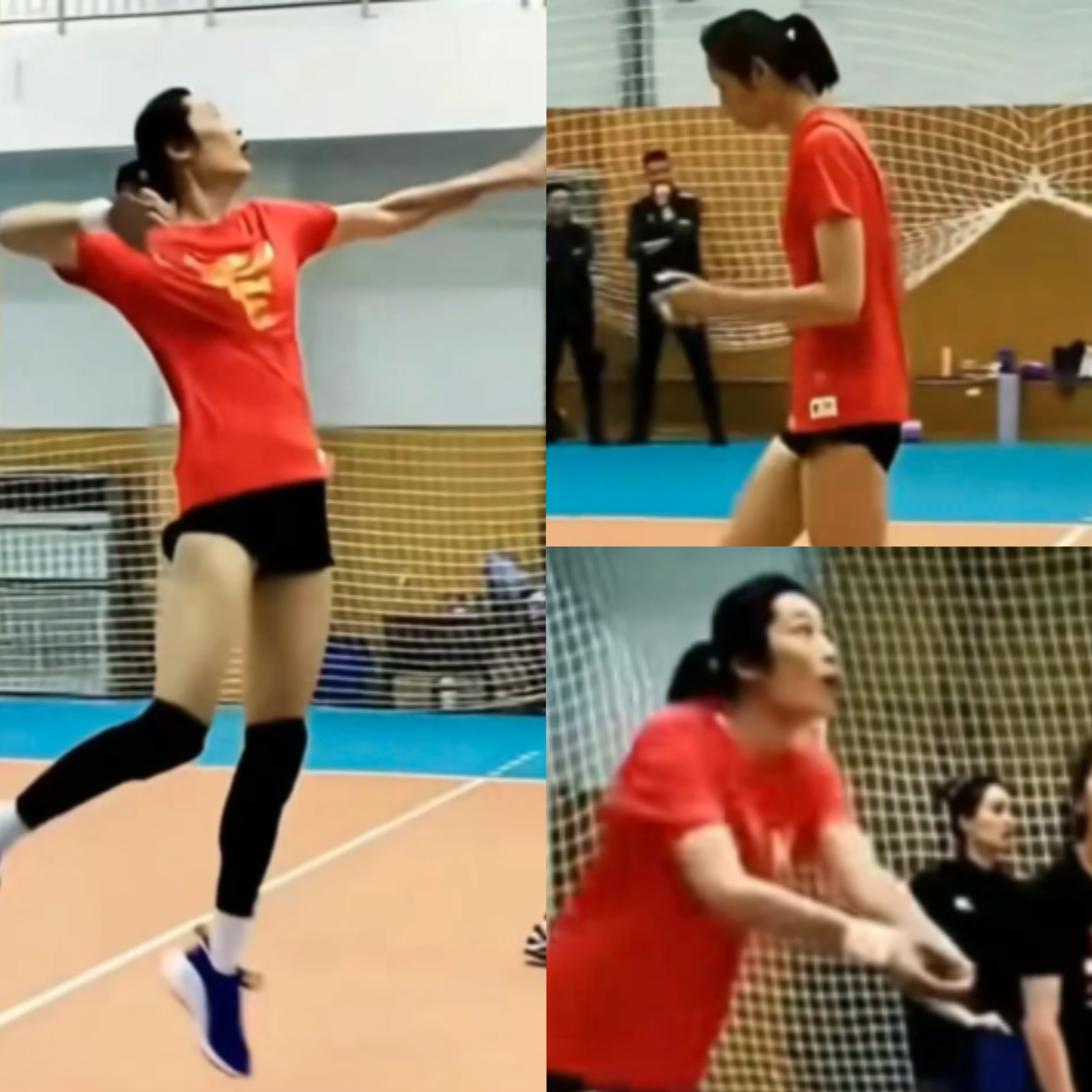 弘扬女排精, 只要身体允, 我们祝愿她